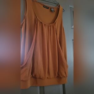 New York & Company Burnt Orange Tank
